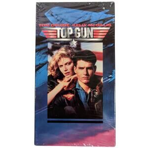 Top Gun VHS (1996 Edition) Tom Cruise Val Kilmer Kelly McGillis NEW Sealed